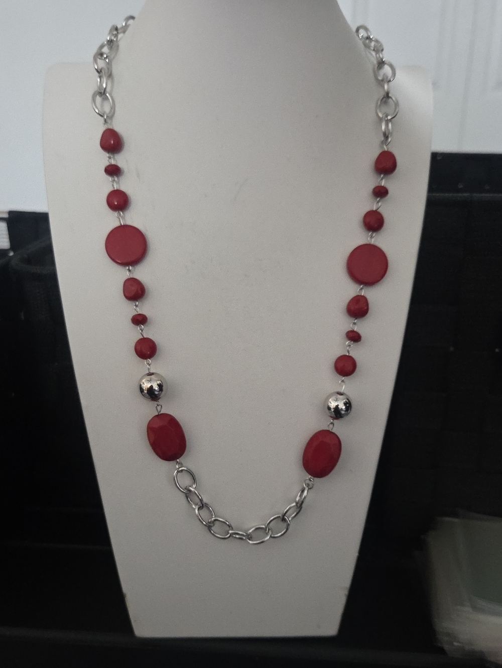 Paparazzi When I Glow Up Red Necklace NWT